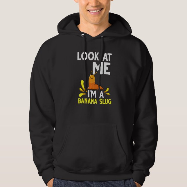 Banana Slug Snail California Animal  1 Hoodie (Front)