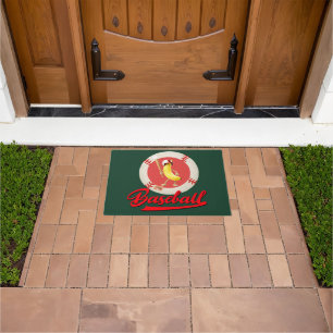 Banana Slugger Funny Baseball Custom Graphic  Doormat