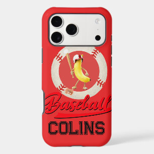 Banana Slugger Funny Baseball Custom Graphic iPhone 17 Pro Max Case