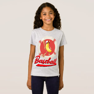 Banana Slugger Funny Baseball Custom Graphic T-Shirt