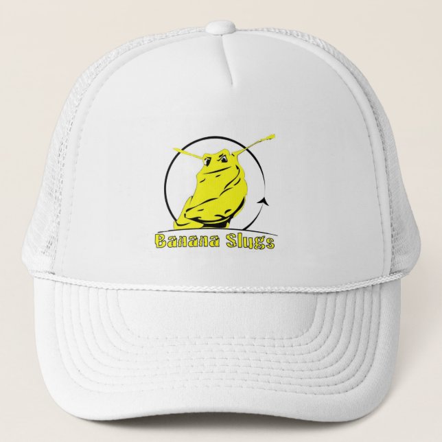 Banana Slugs Snap Back Trucker Hat (Front)