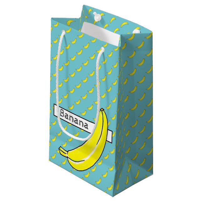 Banana Small Gift Bag (Front Angled)