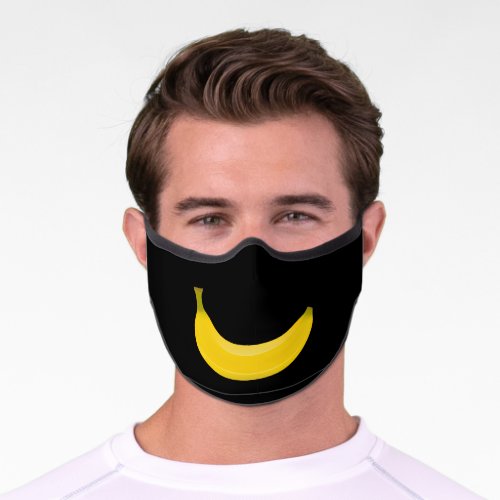 Banana smile premium face mask