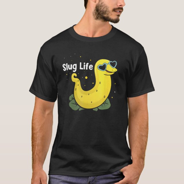 Banana Snail Collecting Quote for Snail Catcher 15 T-Shirt (Front)