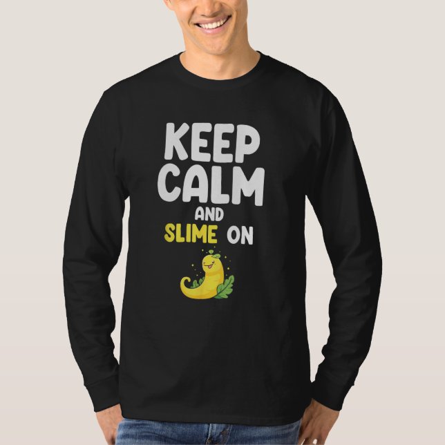 Banana Snail Quote for Snail Catcher and Snail Cat T-Shirt (Front)