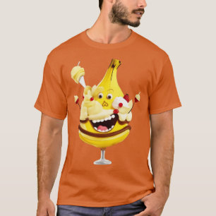 banana split funny fruit T-Shirt