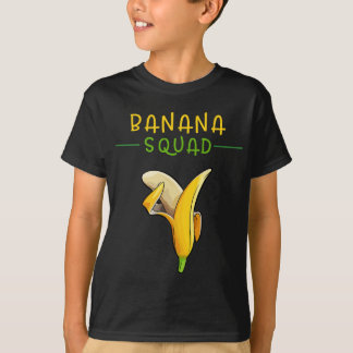 Banana Squad Funny Dabbing Banana Food & Dab Tee
