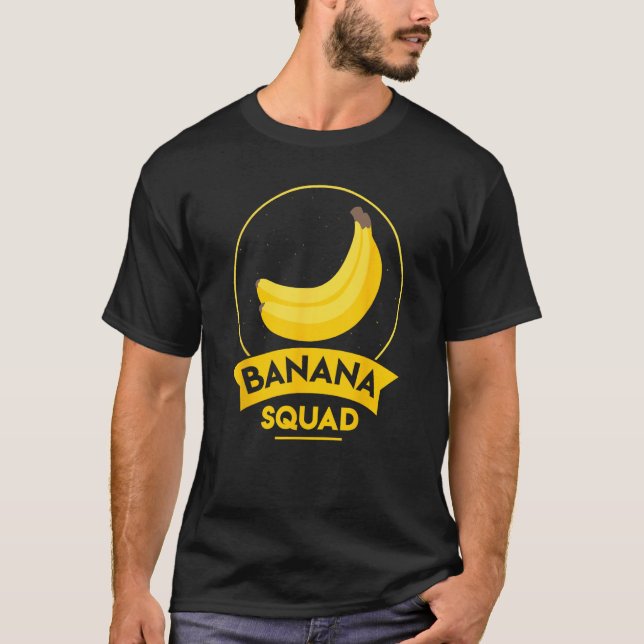 Banana Squad Funny Dabbing Banana T-Shirt (Front)