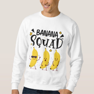Banana Squad Summer Funny Banana Fruit Lovers Sweatshirt