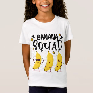 Banana Squad Summer Funny Banana Fruit Lovers T-Shirt