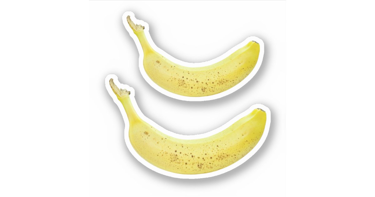 Banana stickers Zazzle