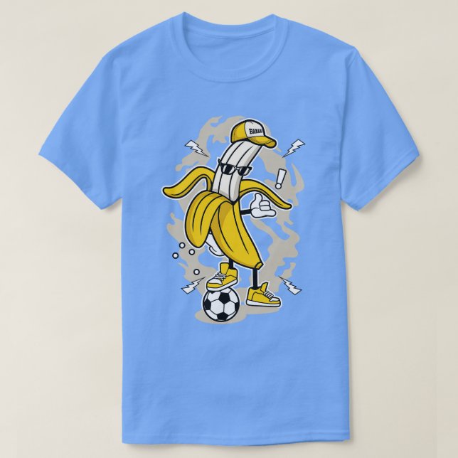 BANANA STREET SOCCER T-Shirt (Design Front)