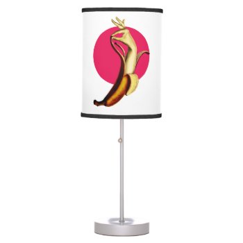 Banana Table Lamp by ikiiki at Zazzle