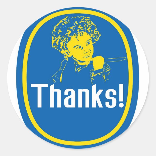Banana Thank You Sticker (Front)