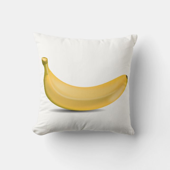 Banana Throw Pillow (Front)