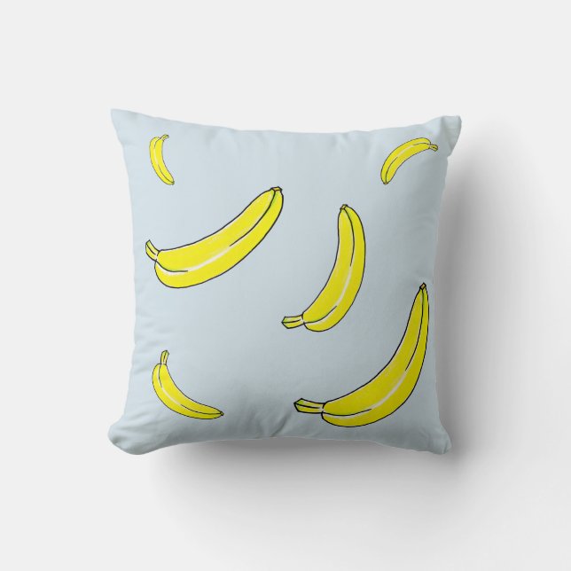 Banana Throw Pillow (Front)