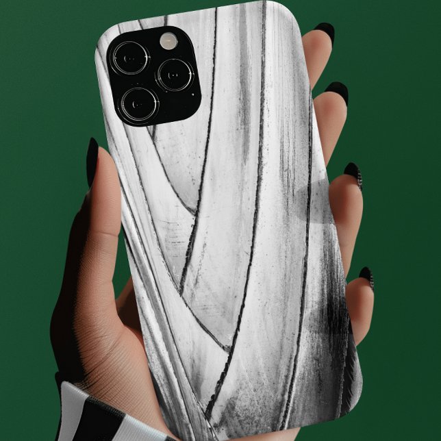 Banana Tree Bark Phone Case - Elegant Monochrome (Creator Uploaded)