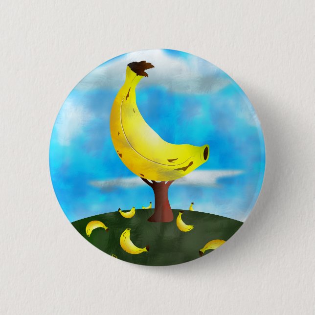 Banana Tree Button (Front)