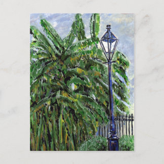 Banana Trees at Jackson Square Postcard