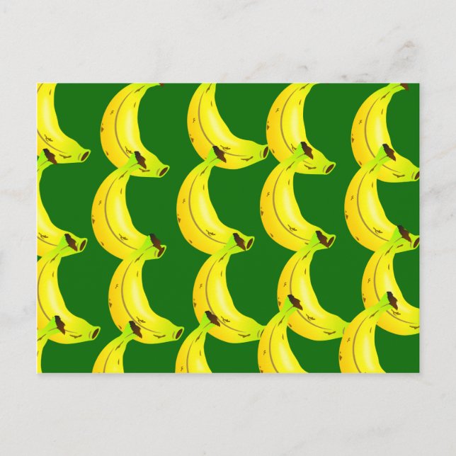 Banana Wallpaper Postcard (Front)