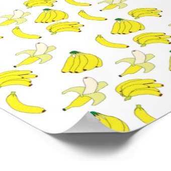 Banana Wallpaper Poster | Zazzle