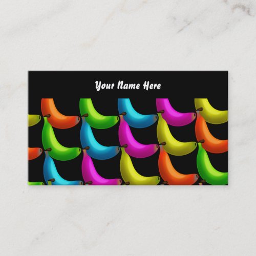 Banana Wallpaper Your Name Here Business Card