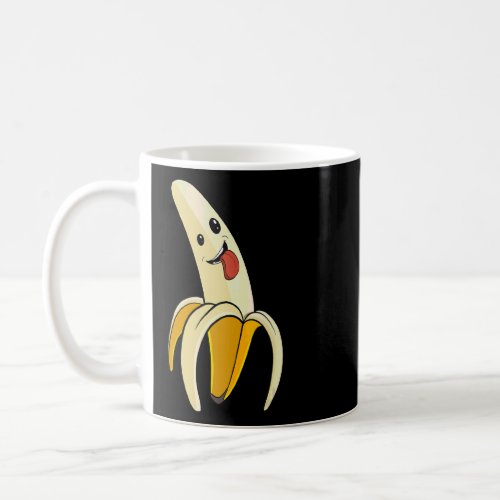 Banana With Red Tongue  Coffee Mug
