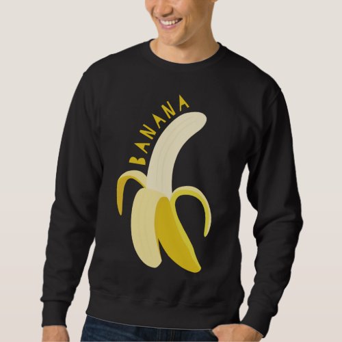 Banana Word with Fruit Sweatshirt