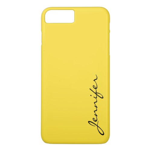 Banana yellow color background iPhone 8 plus7 plus case