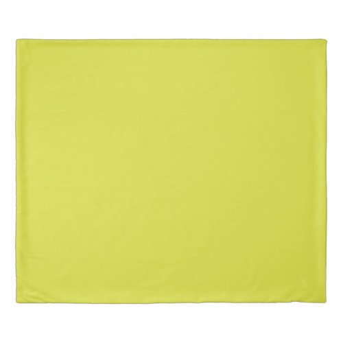 Banana Yellow Duvet Cover