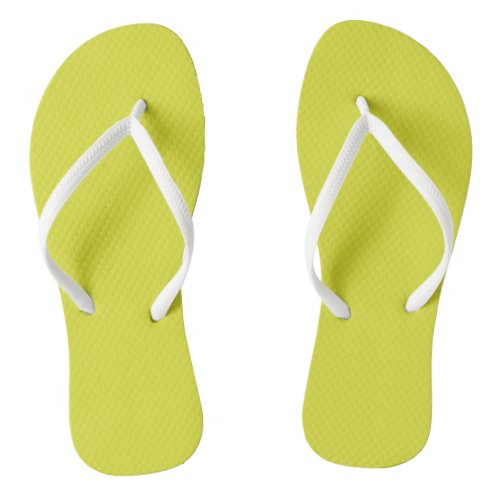 Banana Yellow Flip Flops