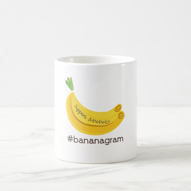 #bananagram Support BANANAS Mug (Center)