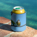 Bananaquit Bird and Blue Sky Photography Can Cooler