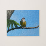 Bananaquit Bird and Blue Sky Photography Jigsaw Puzzle