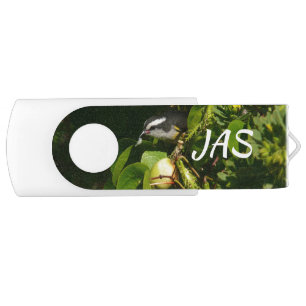 Bananaquit Bird Eating Tropical Photography Flash Drive