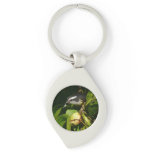 Bananaquit Bird Eating Tropical Photography Keychain