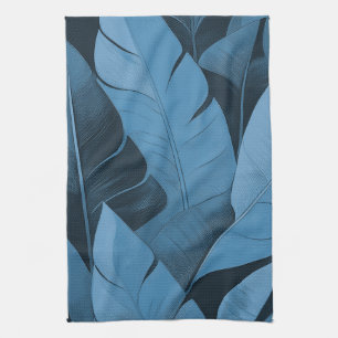 Bananarama Hawaiian Banana Leaves Kitchen Towel