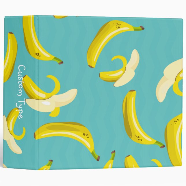 Bananas 3 Ring Binder (Front/Spine)