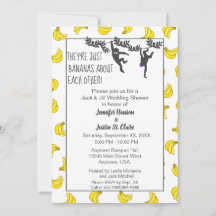 Bananas About You Jack and Jill Wedding Shower
