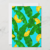 Bananas and leaves watercolor design (Front)