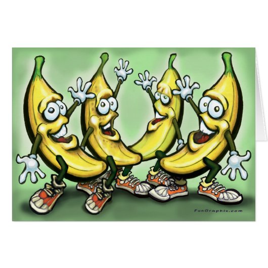 Bananas Cards (Front Horizontal)