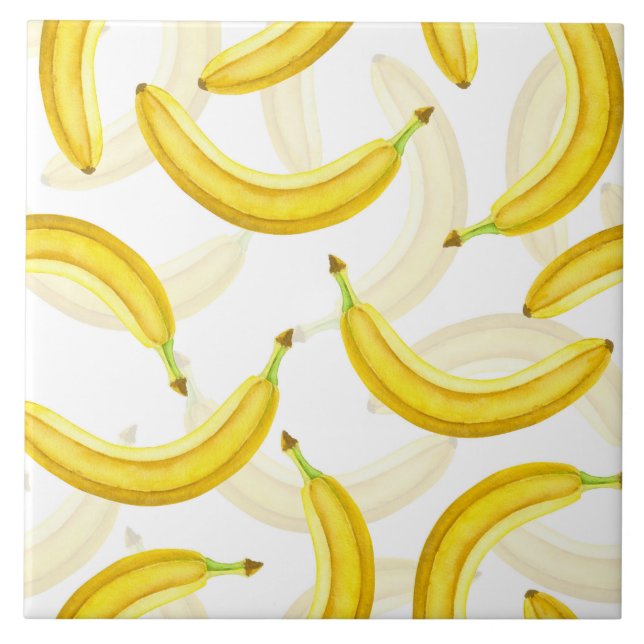 Bananas Ceramic Tile (Front)