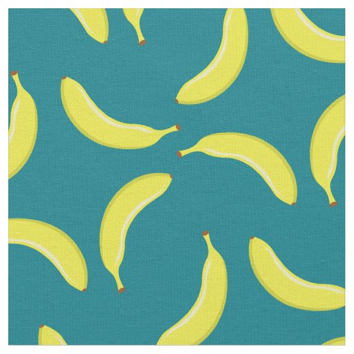 Bananas Cute Fruit Funny Silly Kitchen Fabric
