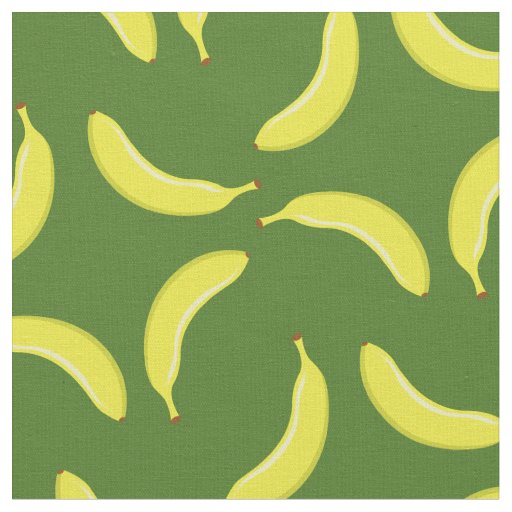 Bananas Cute Fruit Funny Silly Kitchen Fabric