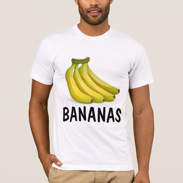 BANANAS DAD OR CRAZY UNCLE  t-shirts, Funny Tees (Front)