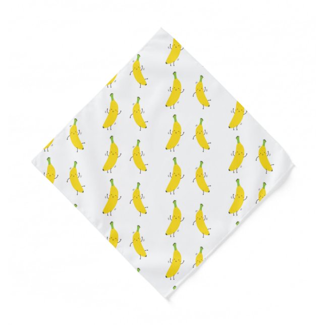 Bananas Dancing Pet Bandana (Front)