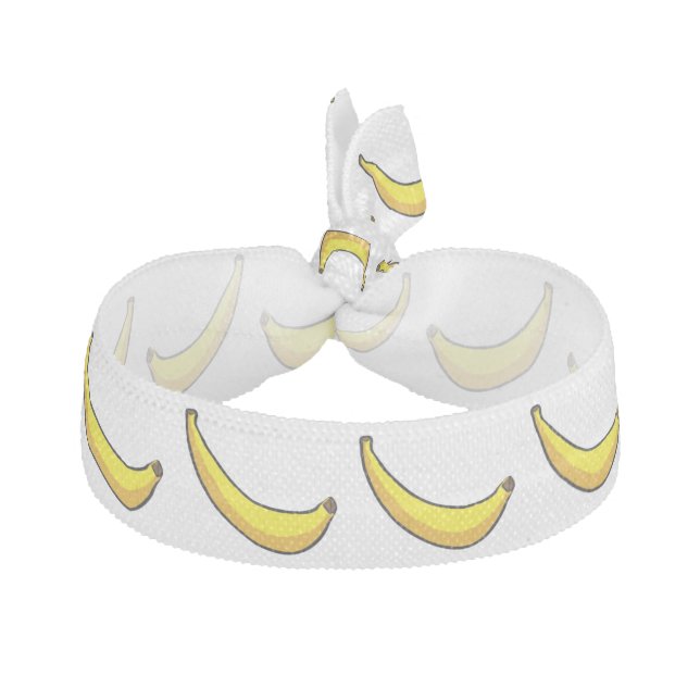 Bananas Elastic Hair Tie (Front)