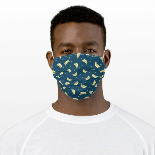 Bananas for Ballard Facemask Adult Cloth Face Mask (Worn)