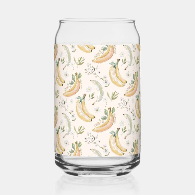 Bananas for Cherries Can Glass (Front)
