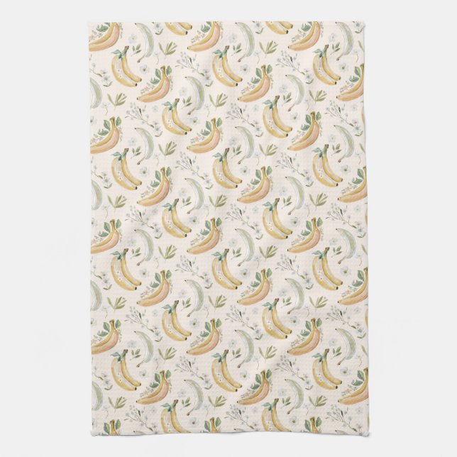 Bananas for Cherries Kitchen Towel (Vertical)